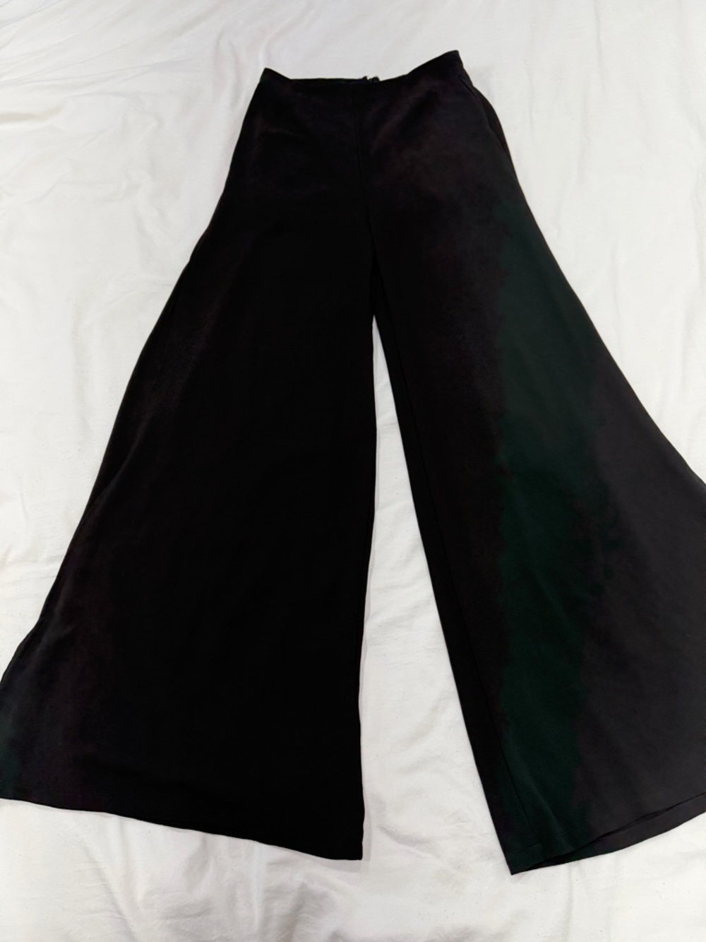 Wide Leg Black Palazzo Pants